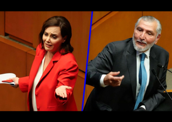 Lilly Téllez y Adán Augusto se enfrentan en el Congreso: ‘Nunca dejará de ser empleada de la televisora’