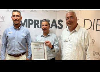 Reconocen a Hotel Marinaterra como “Empresa de 10” ante el Infonavit