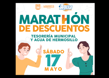 Este sábado 17 de mayo llega el “Marathón de Descuentos” al norte de Hermosillo
