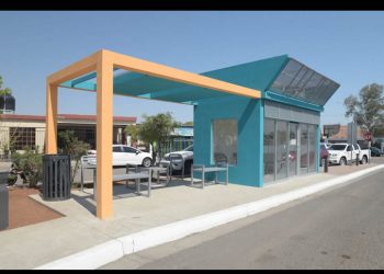 Funcionan en Hermosillo las primeras tres paradas de camión refrigeradas con videovigilancia