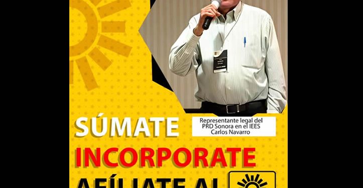 Anuncia PRD campaña de afiliación y una posible nueva imagen para el 2027