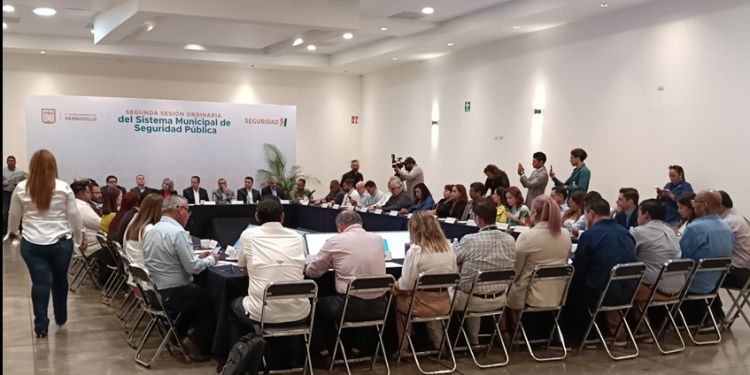 Sesiona por segunda ocasión el sistema Municipal de Seguridad Pública