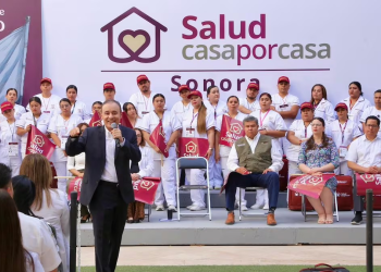 Alfonso Durazo arrancó el programa “Salud Casa por Casa” en Sonora