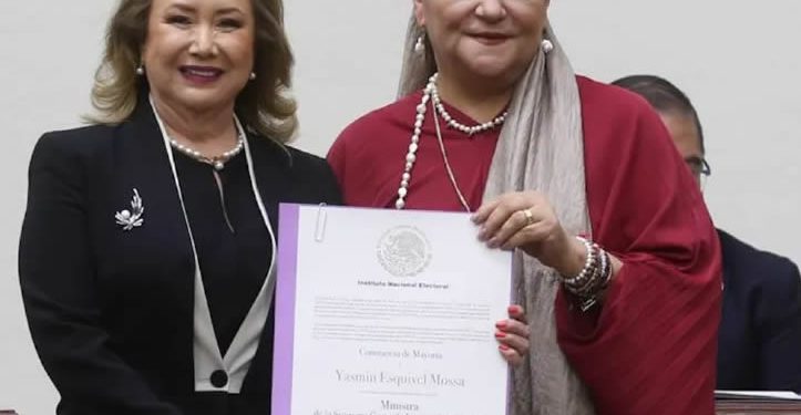 Yasmín Esquivel destaca democracia en elección judicial