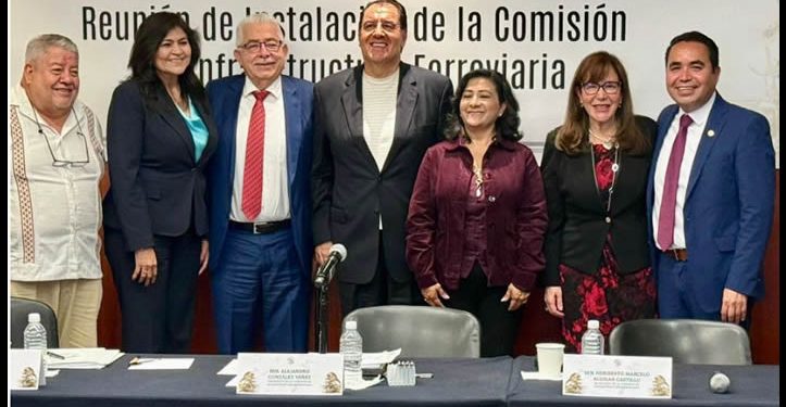 La recuperación del tren de pasajeros es justicia social y soberanía: Heriberto Aguilar