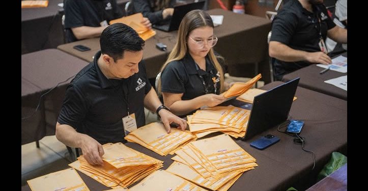 Contabilizarán votos de paquetes de la elección Local del PJ que fueron enviados al INE en lugar del IEE Sonora