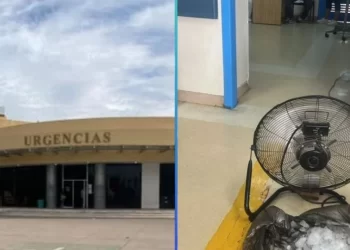 Tras videos de abanicos con bolsas de hielo en hospital del IMSS Sonora; anuncian reparación de A/C