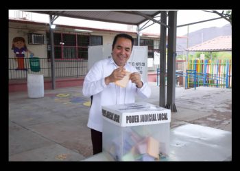 Hoy el pueblo elige justicia con dignidad:” Heriberto Aguilar