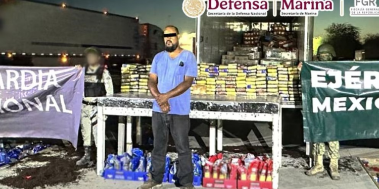 Procesan a miembro del Cártel de Sinaloa que llevaba casi 700 kilos de cocaína ocultos en granos de café