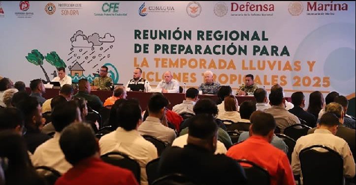 Gobierno de Sonora se prepara ante posible impacto de lluvias y ciclones en esta temporada de junio-octubre
