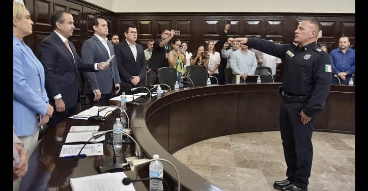 Ratifica Cabildo de Hermosillo a Jesús Alonso Durón Montaño como Jefe de la Policía Municipal