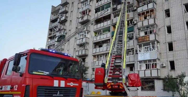 Ucrania sufre bombardeo masivo con 477 drones