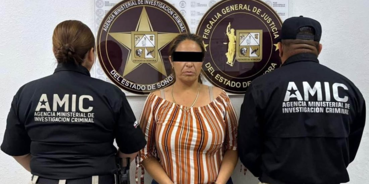 Cae en Sonora a Mariana “N”, buscada en EEUU por tráfico de drogas y una de los 15 objetivos criminales prioritarios