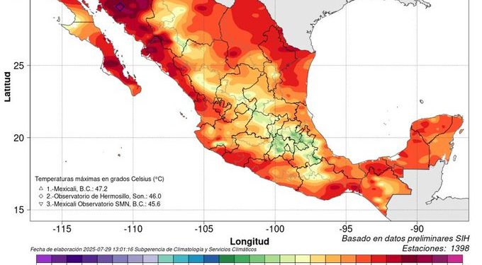 ¿Cuál frío? Sonora registra altas temperaturas durante los últimos días