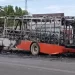 Camión del Transporte Público se Incendió Completamente en Hermosillo; Esto se Sabe