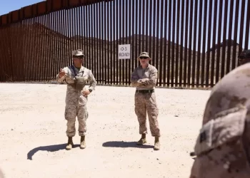 Nuevo grupo de marines de Camp Pendleton encargado de la seguridad de la frontera sur en Arizona