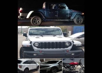 Recupera Secretaría de Seguridad pública más de 50 vehículos con reporte de robo en Sonora