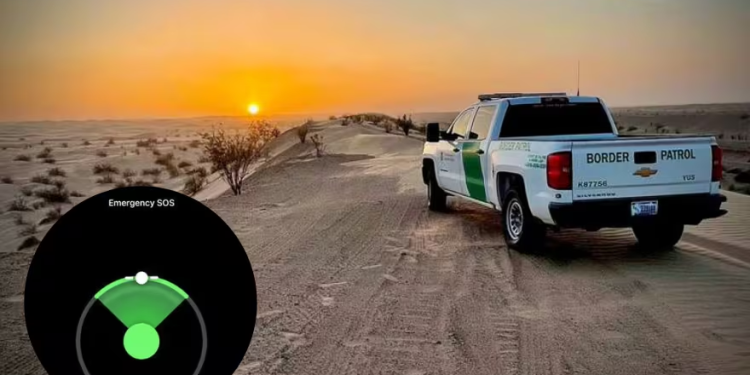 Emergencia en la frontera: la función oculta del iPhone que puede ser la última esperanza para sobrevivir en desierto