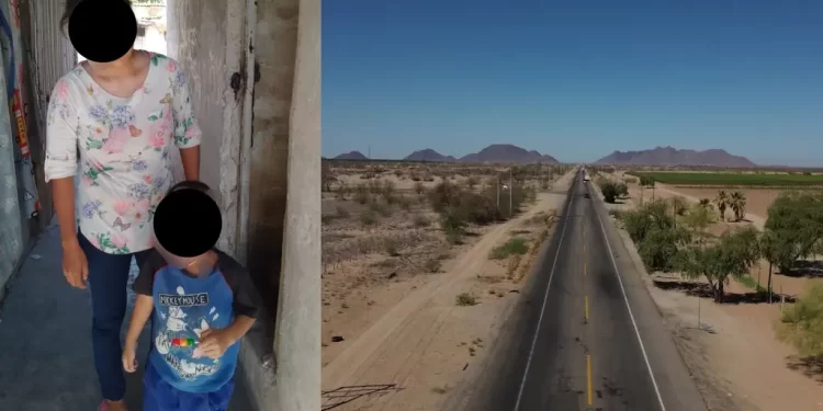 Encuentran a Niño Caminando Solo en Carretera Bahía de Kino – Hermosillo