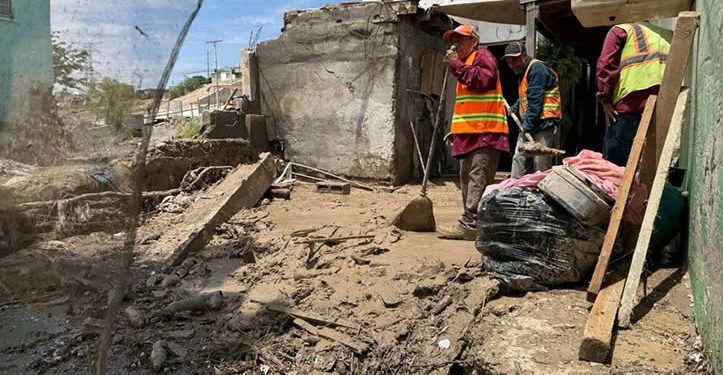… Y en Chihuahua evacúan a 500 familias ante el riesgo por lluvias