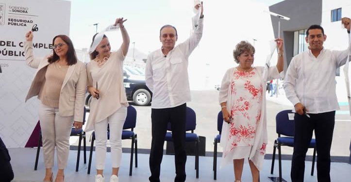 Durazo inaugura Complejo de Seguridad y lanza Consejo de Justicia en Cajeme