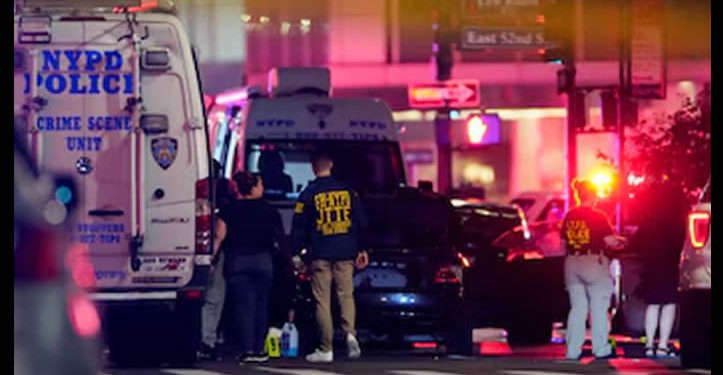 SRE descarta personas mexicanas afectadas tras el tiroteo en Manhattan, Nueva York