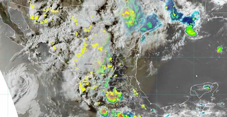 Ocasionará monzón mexicano lluvias intensas en zona noroeste del país