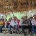 Gobernador e INPI plantan a grupo de yaquis; ante la presidenta comprometieron atenderlos