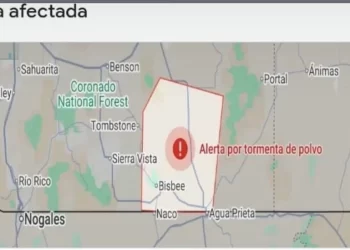 Prevén tormenta de arena en Sonora; emiten recomendaciones