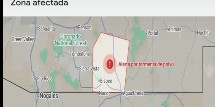 Prevén tormenta de arena en Sonora; emiten recomendaciones