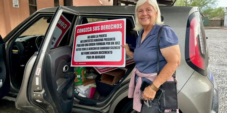 Voluntarios estadounidenses denuncian persecución de Inmigración en la frontera con México