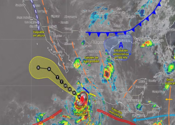 Huracán Flossie se fortalece a categoría 2 frente a la costa del Pacífico; sigue aquí su trayectoria