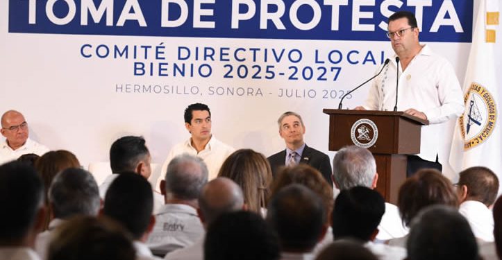 Protesta Roberto Sitten Ayala como nuevo Presidente de la AIMMGM Sonora