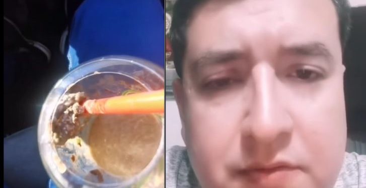 Encuentra una rata en su café en Guaymas