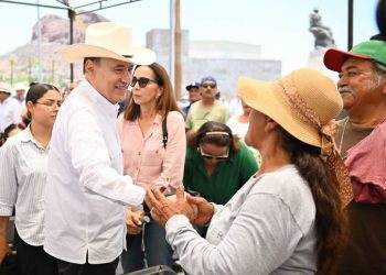 Proyecta Durazo a Guaymas como centro logístico del noroeste con modernización de vialidades, mercado municipal y obras hídricas