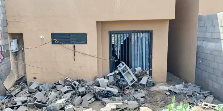 Alrededor de 40 Familias Resultaron con Daños en sus Casas por Lluvias en Hermosillo