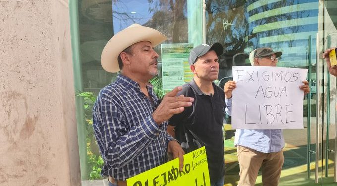 Se manifiestan contra la construcción de presas en Sonora