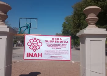 INAH Notifica Suspensión de Obra Realizada por Ayuntamiento de Hermosillo en Bulevar Hidalgo