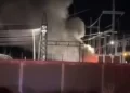 Rayo Cae en Subestación de CFE y Provoca Incendio en Instalaciones de Hermosillo