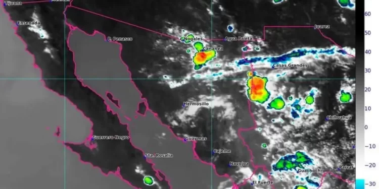 Pronostican Llegada de Lluvias a Sonora; Incluyendo a Hermosillo