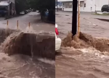 Jóvenes Arrastrados por Corriente en Nogales, Sonora: Uno de Ellos No Ha Sido Localizado
