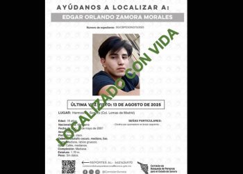 Localiza AMIC a joven reportado como desaparecido en Hermosillo