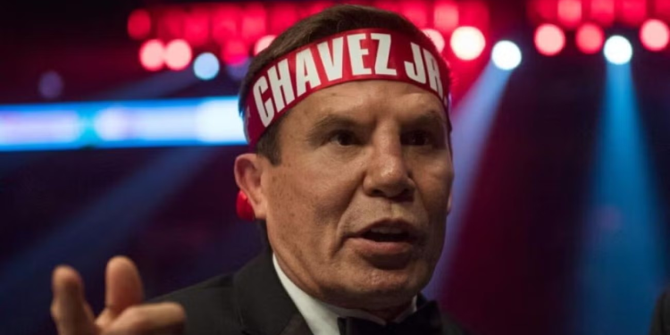 Julio César Chávez reitera confianza en inocencia de su hijo: ‘No es de un cártel’