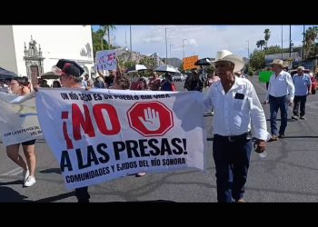 “Presas, capricho de Durazo”: Habitantes del Río Sonora