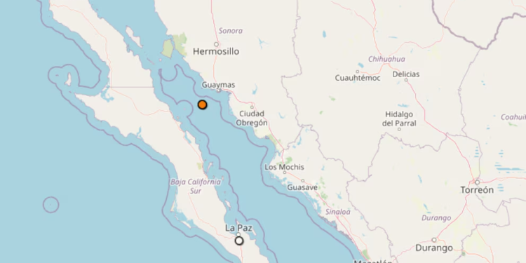 Temblor en Sonora: se registra sismo de 4.2 en H Guaymas