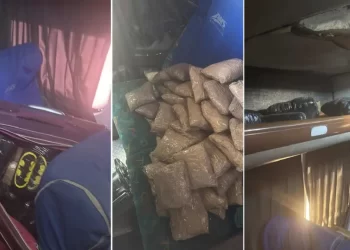 Descubren Cargamento de Droga en las Paredes de un Autobús de Pasajeros en Hermosillo