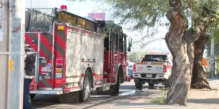 Evacúan a Personal del ISSSTE por Conato de Incendio en Hermosillo; Esto Pasó