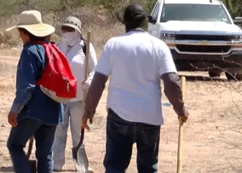 Madres Buscadoras Encontraron Dos Cuerpos Dentro de Bolsas Negras al Poniente de Hermosillo