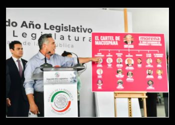 PRI presenta al “Cártel de Macuspana”, señalan a AMLO como líder