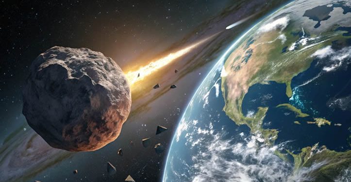 Asteroide de casi 300 metros pasará mañana cerca de la Tierra